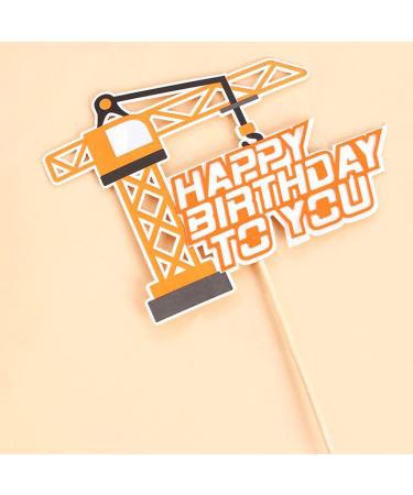 Personalised Cake Toppers Cake Decorations Cake Toppers for Kids Engineering Vehicle Car Cake Decorations Birthday Party Dessert Baking Decor Supplie (Color : C) (Color : E) (Color : C) - Buy Online on GoSupps.com