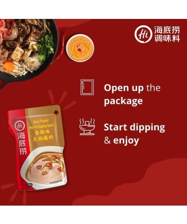 Haidilao Hot Pot Dip Spicy 120g - Authentic Chinese Flavor for Sizzling Hot Pot - Buy Online on GoSupps.com