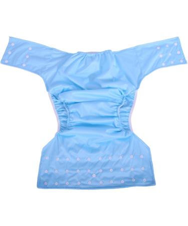 Buy 2 Set Reusable Adult Cloth Diapers for Incontinence Light Blue (72-92 cm) Comfortable & Eco-Friendly Outdoor Solution - Buy Online on GoSupps.com
