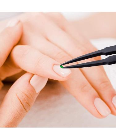 Layhou Nagel Sequin Set Glitter Nail Art Sticker for Face & Body DIY Rhinestone Decoration 3D Mixed Round Nail Seedlets - Buy Online on GoSupps.com