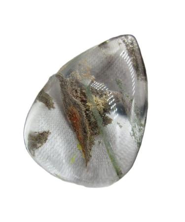 Natural Red Ghost Garden Quartz Crystal Chorite-Crystals Rutilated Stone Raw Stones and Minerals