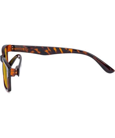 CessBlu Amber Tinted Blue Light Blocking Glasses for Women - Tortoise 1.5x Reading & Computer Screen Protection - Buy Online on GoSupps.com