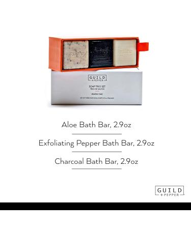 Gilchrist & Soames Guild+Pepper Soap Trio Set | Luxury International Shipping - Buy Online on GoSupps.com