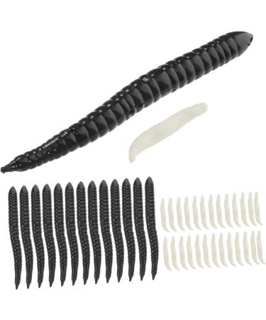 Abaodam 200 Pcs Simulated Maggot Prank Joke Toys Game Tossing Toys Live Wax Worms Party Toys April Fools Day Tricks Disgusting Maggot Models Party Prank Props Fake Soft Rubber Plastic - Buy Online on GoSupps.com