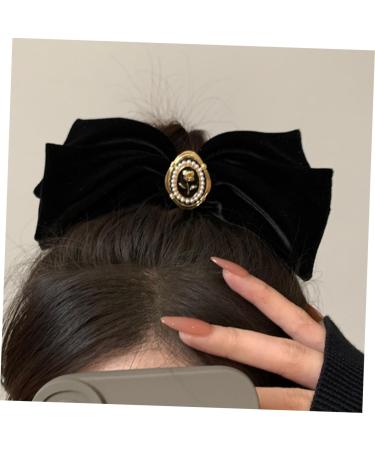 ibasenice Bowknot Pearl Hair Hairpins Hair for Women Hair Accessories for Women Goody Hair Clips for Women Hair Barrette Hair Decoration Hair Pin Girl Heart Miss Cloth South - Buy Online on GoSupps.com