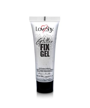 Glitter Fix Gel by LoveShy Cosmetics - Vegan Face and Body Adhesive Primer Glue for Glitter Eye Shadow Pigment Eye dust Application - Buy Online on GoSupps.com