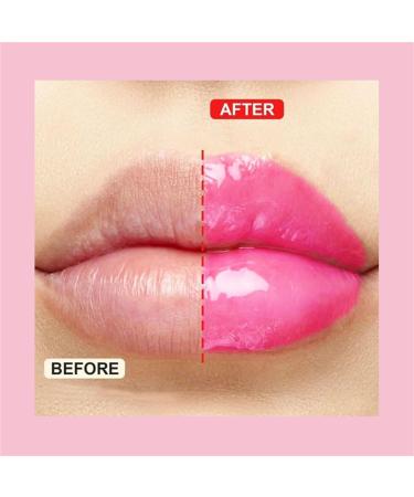 Colour Changing Lip Oil Lip Oil Lip Gloss Set Magic Color Changing Lip Oil Transparent Lip Care Hydrating Lip Oil Long Lasting Nourishing Non-sticky Fresh Texture (2pcs) - Buy Online on GoSupps.com