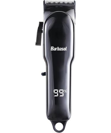 Buy Barbasol Rechargeable Hair Clippers Professional & Home Use Low-Heat Ceramic Blades Adjustable Taper 6 Guards LCD Display | International Shipping - Buy Online on GoSupps.com