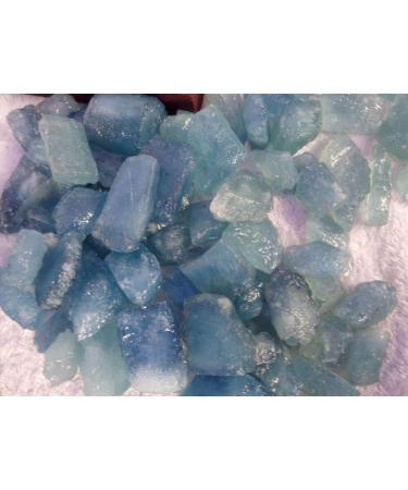 Natural Crystal Rough 1pc Rough Aquamarine Raw Stone Natural Crystal Reiki Gemstone Specimen - Buy Online on GoSupps.com