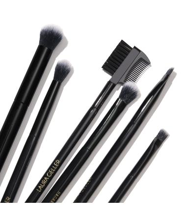 LAURA GELLER NEW YORK All-Over Eye Shadow Brush - Black Wooden Handle | Best Eyeshadow Brush for Flawless Application - Buy Online on GoSupps.com