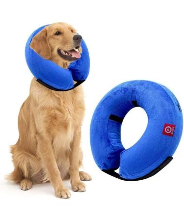 Ducomi Inflatable Dog & Cat Hinges | XS Blue - Enhance Animal Comfort & Mobility | Prevent Scratches & Bites - Buy Online on GoSupps.com