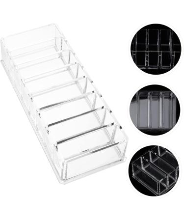 Beavorty 2 Pcs 8 Acrylic Makeup Rack Acrylic Display Risers Beauty Care Holder Nail Polish Lipstick - Buy Online on GoSupps.com