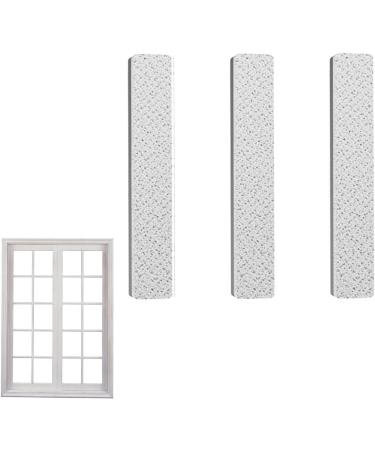 Buerfu Window Screen Cleaner Brush 4-in-1 Cleaning Brush For Window Screen Wet And Dry Dual-Use Window Cleaner Tool Pet Hair Brush Door Window Broove Clean Sponge Refill Pack 3 Pieces - Buy Online on GoSupps.com