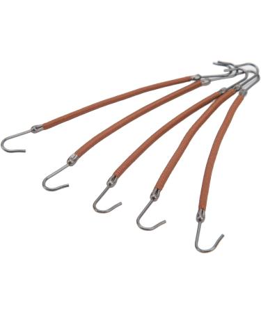 10 pi ces crochet de bandeau de cheveux crochet de support de queue de cheval en lastique crochet d'attache de cheveux lastique crochet de support de queue de cheval (Brown) - Buy Online on GoSupps.com