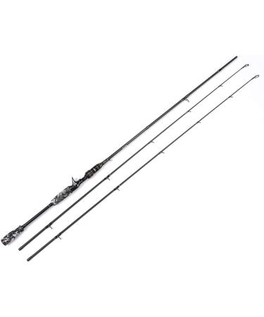 Entsport E Series Camo Legend 2-Piece 7ft Casting Rod | 24 Ton Carbon Fiber | Baitcasting Fishing Rod with 2 Tips - Medium & Medium Heavy | Portable Baitcast Rod for Bass Fishing - Buy Online on GoSupps.com