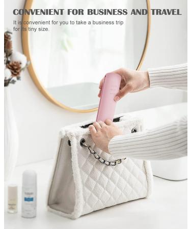 Corneria Large Magnetic Makeup Brush Holder | Portable Organizer & Storage Box for Travel | Slim Soft Makeup Bag in Rosa L - Buy Online on GoSupps.com