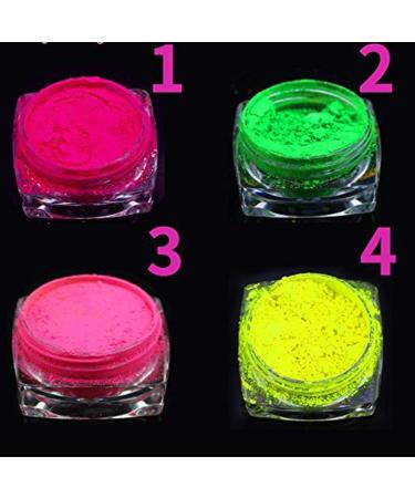 TIREOW Neon Pigment Nail Polish Powder | Iridescent Glitter for Gradient Nail Art | International Shipping Available - Buy Online on GoSupps.com