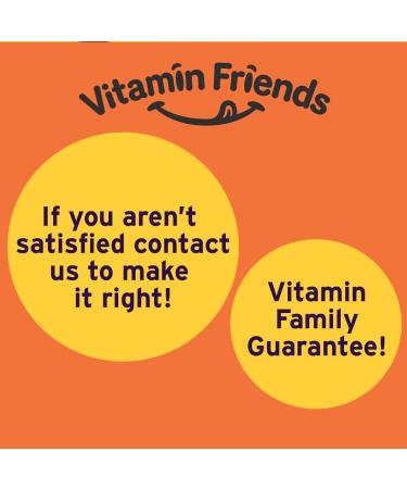Vitamin Friends Immune Probiotic Vegan Gummies - Orange Flavor (60 Pectin Gummies) - Buy Online on GoSupps.com