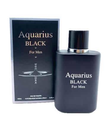 Aquarius Black Men's Cologne 3.4 Fl. Oz. Eau de Toilette Spray