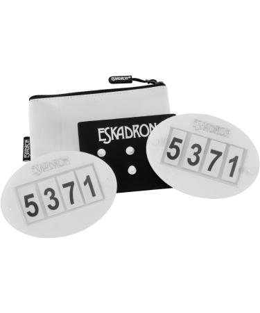 Eskadron Basic START NUMBERS Set Quick-PIN - White | International Shipping Available - Buy Online on GoSupps.com