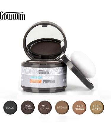 Root Touch Up Hair Powder - Light Brown Root Concealer 0.14oz - Buy Online on GoSupps.com