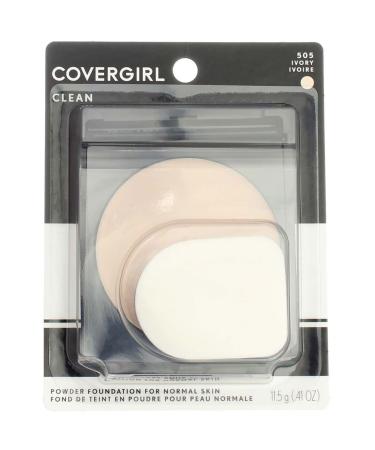 CoverGirl Simply Powder Foundation Ivory (505) 0.41 oz - Smooth & Flawless Finish - Buy Online on GoSupps.com