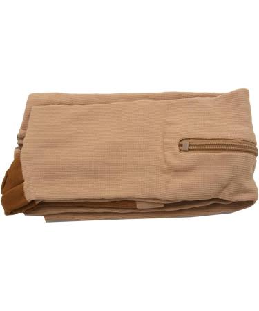KVSERT XXL Compression Stockings with Zipper | Open Toe | Prevent Varicose Veins | High-Quality Nylon - International Shipping Available - Buy Online on GoSupps.com