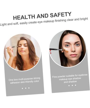 BIUDECO 2 Sets Eyebrow Powder Set Matte and Eye Brow Shaping Kit Cosmetic Supply Lit Abs - Buy Online on GoSupps.com