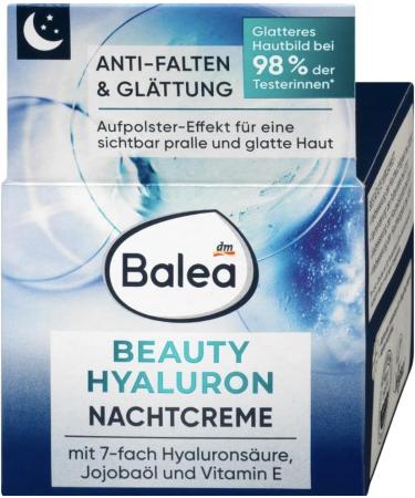 Whale Balea Anti ripples night cream Beauty Hyalonon 50 ml - Buy Online on GoSupps.com