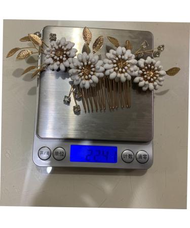 FRCOLOR Set of 2 Bridal Combs Rhinestone Hair Side Comb Bridal Hair Clips Crystal Hair Pin Hair Clip Tiara Bridal Hair Comb Wedding Headpiece Vintage Hair Accessories Flowers Headpiece - Buy Online on GoSupps.com