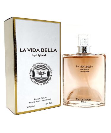 Hybrid & Company La Vida Bella Eau De Parfum 3.4 Fl Oz - Fresh Vanilla Scent - Buy Online on GoSupps.com