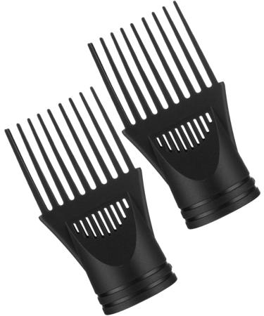 Beavorty 4 Pcs Hair Dryer Comb Diffuser Hair Dryer Nozzle Combs Hair Dryer Attachment for Blow Dryer Picture 13x5cmx2pcs Blackx2pcs - Buy Online on GoSupps.com