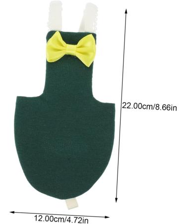 Mipcase Flying Bird Diapers - 2pcs Poultry Bird Diapers for Pets Cotton Nymphensittich & Papage Diapers (22x12cm) - Perfect for Small Chickens & Parrots - Buy Online on GoSupps.com