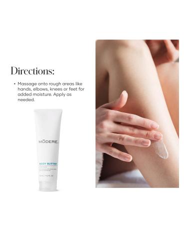 Modere - Body Butter - Ultra-Rich Moisturizer with Cocoa Butter Jojoba & Avocado Oils Sweet Scent Softens Dry Skin Non-Greasy Feel - 125 mL - Buy Online on GoSupps.com