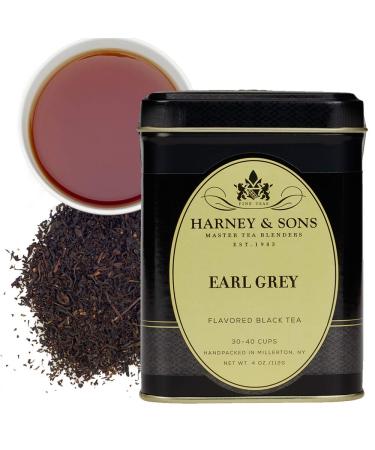 Harney & Sons Black Earl Grey Loose Leaf Tea, 4 Ounce