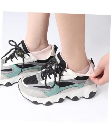 NOLITOY Height Increasing Insole Sock Pads - 2 Pairs Invisible Heel Pads for Men & Women | Comfort & Height Boost - Buy Online on GoSupps.com