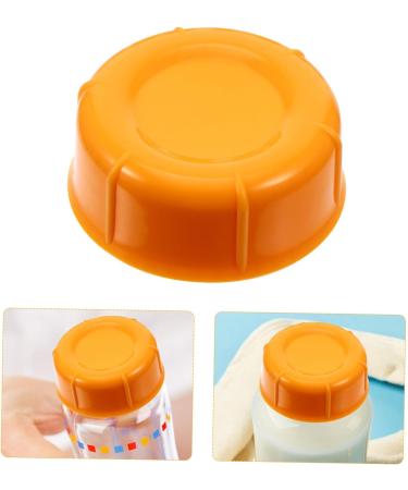 FAVOMOTO 30 Pcs Baby Bottle Seal Cap Travel Food Small Caliber Orangex3pcs 4.3x4.3x1.5cmx3pcs - Buy Online on GoSupps.com