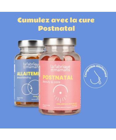 La Fabrique des Mamans - Breastfeeding - Gummies Dietary Supplement - Boosts lactation - Reduces Fatigue - Fennel DHA Maca Vitamin C and D - Made in France - 42 Gummies - Buy Online on GoSupps.com
