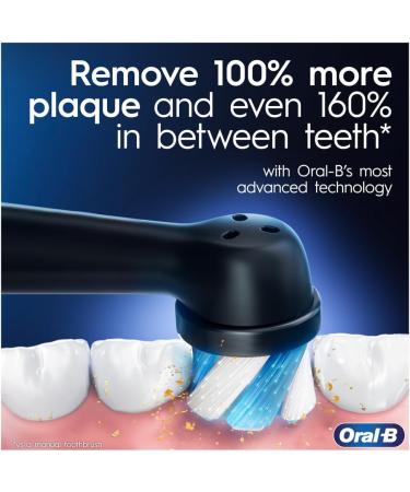 Oral-B iO5 Electric Toothbrush With Artificial Intelligence Gifts For Women / Men 1 Toothbrush Head & Travel Case 5 Modes Teeth Whitening UK 2 Pin Plug White + 4 Ultimate Clean Toothbrush White + Refills - Buy Online on GoSupps.com