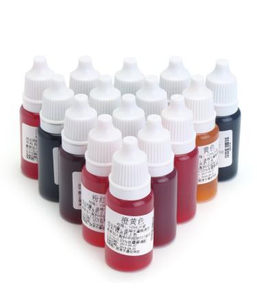 FEVERWORK 15 Color Epoxy UV Resin Coloring Dye Colorant Pigment Mix Color for DIY Hobbiers - Buy Online on GoSupps.com