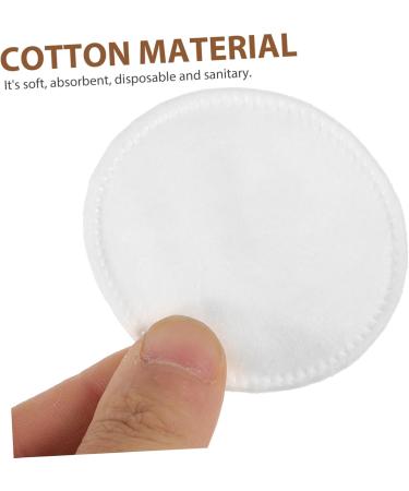 200 Pcs Skin-Friendly Organic Cotton Pads - Soft Makeup Remover & Toner Rounds - Reusable & Disposable Facial Cotton Pads - Buy Online on GoSupps.com