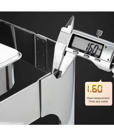 9L Stainless Steel Chafing Dish Set Buffet Silver Catering Warmer Set Rectangle Chafing Dish Set for Buffet Catering Kitchen Party(Color:Single Grid) - Buy Online on GoSupps.com