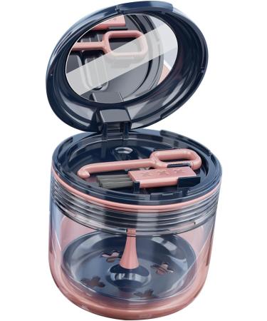 KUFOO Aligner Etui | Dustproof Prosthesis Case PP | Excellent Sealing & Protection | Jewelry Blue with Brush - Perfect for Outdoor Use - Buy Online on GoSupps.com