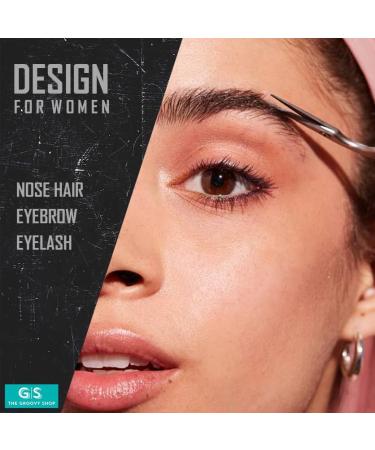 Groovy Trimming Scissors - Safe Rounded Tips for Eyebrow Nose Mustache Beard & Ear Grooming | Ideal for Men & Women - Buy Online on GoSupps.com