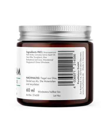 PureNature Hemp Skin Balm - 100% Natural 60ml | Soothes & Nourishes - Buy Online on GoSupps.com