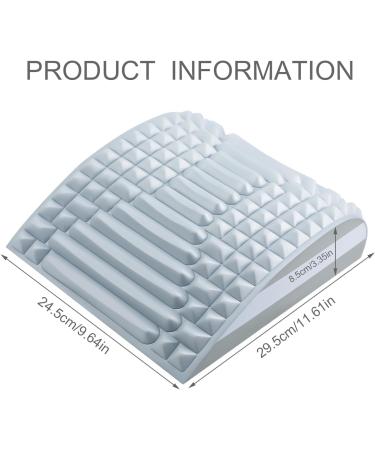 Musellot Backhole Neck Traction Cushion - 2 in 1 Neck & Lower Back Extensor Pillow for Herniated Disc Relief & Scoliosis Support - Chiropractic Therapy - Buy Online on GoSupps.com