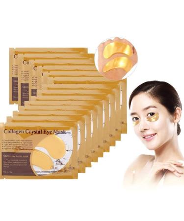 ZJchao 50 pairs pads eye patch eye mask collagen eye mask eye corns eye mask moisture donation anti -aging pockets dark circles & puffiness