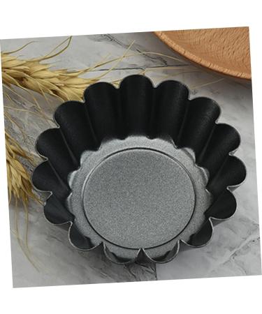 OUNONA 6pcs Cake Mold Wrought Iron Pastry Small Cake 6.5x6.5x2.2cm Black - Buy Online on GoSupps.com