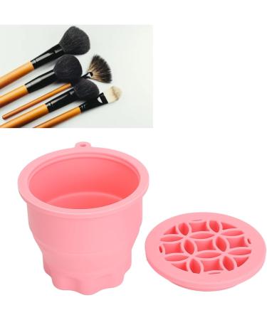 Portable Makeup Brush Cleaning Bowl - Effective Cleaner Cup for Home Use | Foldable Storage for Brushes - Buy Online on GoSupps.com