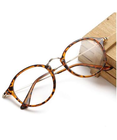 TBHOME Reading glasses for round frames for men and women anti-blend-computer readers glasses flexible light comfortable/tortoise/2.5 * Tortoise